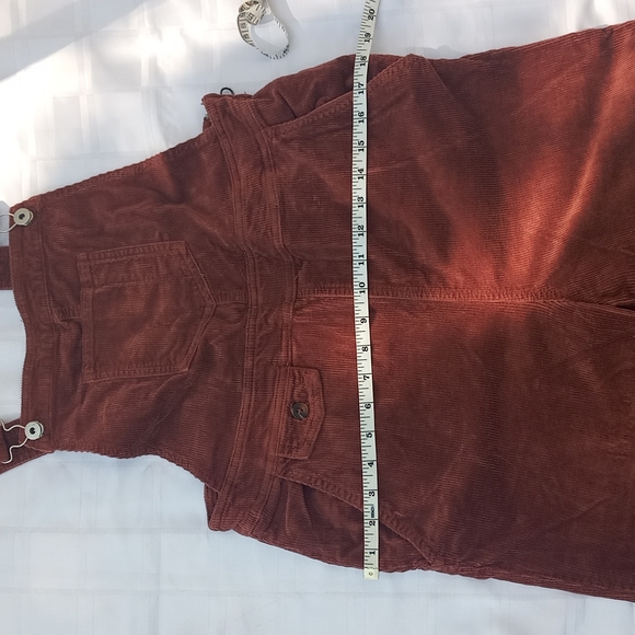 Anthro Brown Corduroy Overalls - Picture 6 of 13